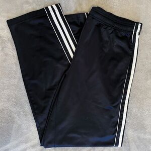Men’s XL Navy Blue Cougar Sport Track Pants with White Stripes